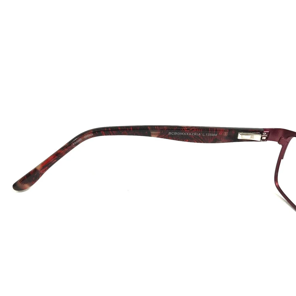 BCBGMAXAZRIA Eyeglasses Frames BRYNNE WINE Red Cat Eye Full Rim 54-17-135